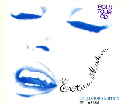 EROTICA / CD ALBUM EDITION COLLECTOR NUMEROTEE AUSTRALIE