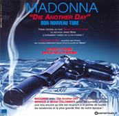 MADONNA - FLYER DIE ANOTHER DAY / PROMO FRANCE