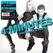 MADONNA  - 4 MINUTES / GIVE IT 2 ME / PACK 2 x 7" WHITE VINYL / USA