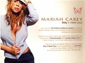 MARIAH CAREY / BOY (I NEED YOU) / CDS LUXE PROMO FRANCE 2003