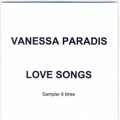 LOVE SONGS / CDR SAMPLER 8 TITRES PROMO WATERMARKED FRANCE