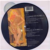 CYNDI LAUPER / CHANGE OF HEART / 45T PICTURE DISC UK 1985
