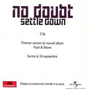 GWEN STEFANI - NO DOUBT / SETTLE DOWN / CDS CARD CLEAVE PROMO FRANCE