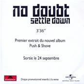 GWEN STEFANI - NO DOUBT / SETTLE DOWN / CDS PLASTIC SLEAVE PROMO FRANCE