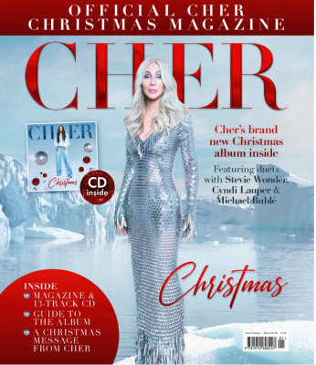 CHER - CHRISTMAS CD + MAGAZINE