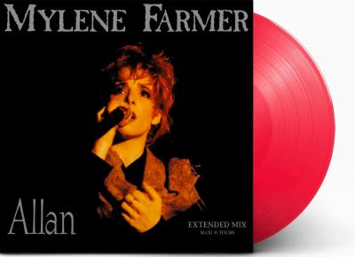 MYLENE FARMER - ALLAN / MAXI 45 TOURS (2019 - VINYLE ROUGE)