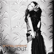 BRITNEY SPEARS - BLACKOUT (URBAN OUTFITTERS VINYL - WHITE AND BLACK SWIRL)