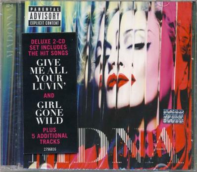 MDNA / MADONNA / DOUBLE CD ALBUM EDITION DELUXE / ARGENTINE