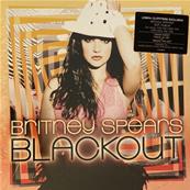 BRITNEY SPEARS - BLACKOUT (URBAN OUTFITTERS VINYL - WHITE AND BLACK SWIRL)