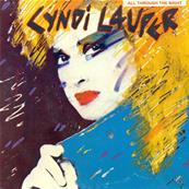 CYNDI LAUPER / ALL THROUGH THE NIGHT / 45T BRESIL 1983