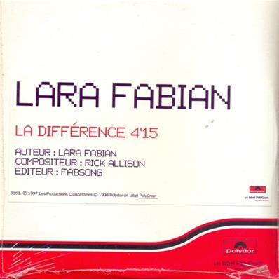 LA DIFFERENCE / CDS PROMO