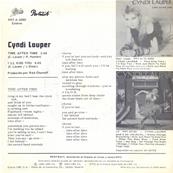 CYNDI LAUPER / TIME AFTER TIME / 45T PROMO ESPAGNE 1984