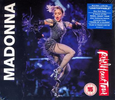 MADONNA / REBEL HEART TOUR LIVE / BLU-RAY DIGIPACK + CD / EUROPE 2017