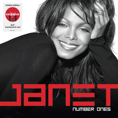 JANET JACKSON - NUMBER ONES LP (TARGET EXCLUSIVE RED VINYL)