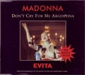 DON’T CRY FOR ME ARGENTINA - THE DANCE MIXES / CDS UK