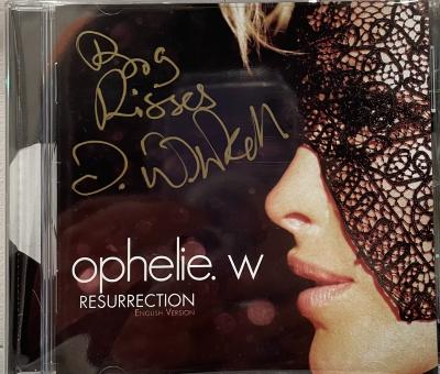 OPHELIE WINTER - RESURRECTION (ENGLISH VERSION) - CD - DEDICACE