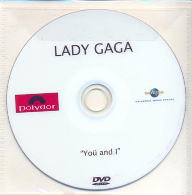 LADY GAGA / YOU AND I / DVD SINGLE PROMO / FRANCE