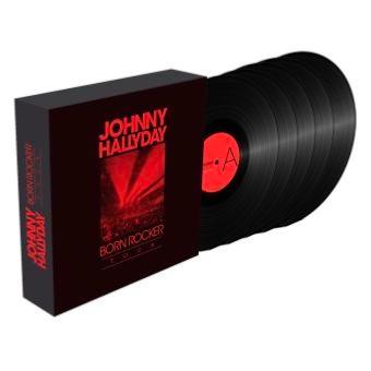 JOHNNY HALLYDAY - BORN ROCKER TOUR (COFFRET 5 VINYLES)