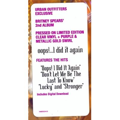 oops i did it again urban outfitters