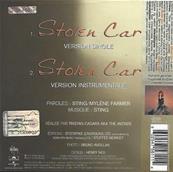 STOLEN CAR / CD SINGLE 2 TITRES / UKRAINE 2015