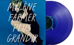 MYLENE FARMER - PLUS GRANDIR DOUBLE VINYLE COULEUR