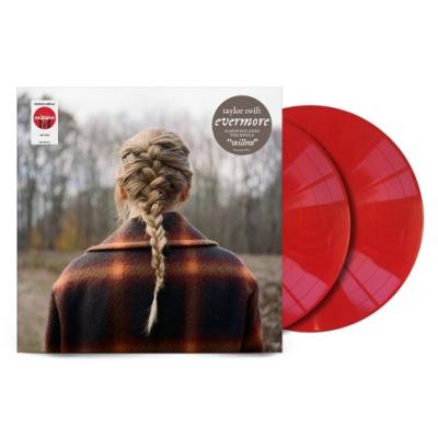 TAYLOR SWIFT - EVERMORE 2LP (TARGET EXCLUSIVE RED VINYL)