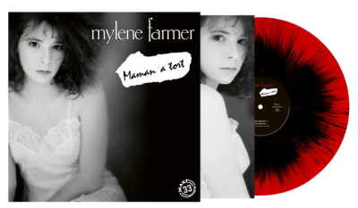 MYLENE FARMER - MAMAN A TORT - LP RED & BLACK