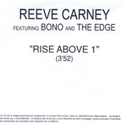 REEVE CARNEY - BONO - THE EDGE - U2 / RISE ABOVE 1 / CD SINGLE PROMO