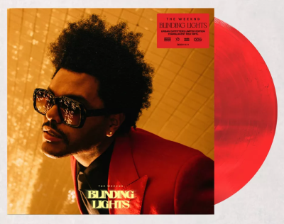 THE WEEKND - BLINDING LIGHTS (URBAN OUTFITTERS EXCLUSIVE - RED VINYL)