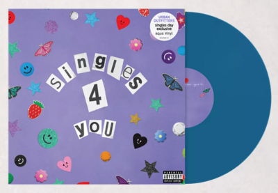 OLIVIA RODRIGO - SINGLES 4 YOU (URBAN OUTFITTERS EXCLUSIVE - BLUE VINYL)