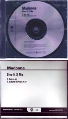 GIVE IT 2 ME / EDIT + ALBUM VERSION / CDS PROMO USA