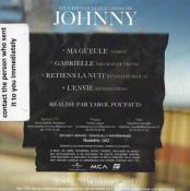 ON A TOUS QUELQUE CHOSE DE JOHNNY / CD SAMPLER PROMO FRANCE