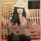 BLACKOUT / BRITNEY SPEARS / LP 33 TOURS CLEAR VINYL / URBAN OUTFITTERS USA 2019