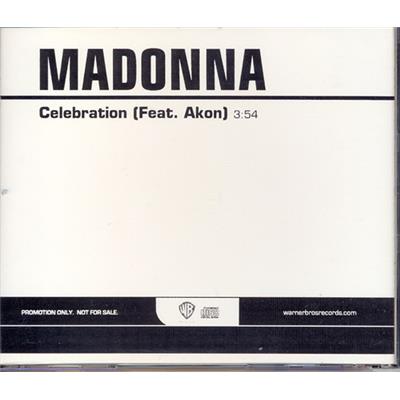 CELEBRATION / MADONNA FEAT. AKON / CDS PROMO USA