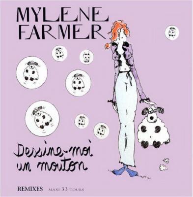 MYLENE FARMER - DESSINE-MOI UN MOUTON / MAXI 45 TOURS (2000 - VINYLE NOIR)