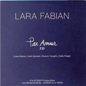 PAR AMOUR / LARA FABIAN / RARE CD SINGLE PROMO FRANCE 2020