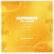 SUPERBUS / ALL ALONE / CDS PROMO FRANCE