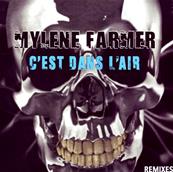 MYLENE FARMER - C'EST DANS L'AIR (REMIXES) MAXI 45 TOURS (2009 - VINYLE NOIR)
