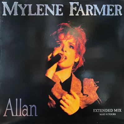 MYLENE FARMER - ALLAN / MAXI 45 TOURS (ORIGINAL - VINYLE NOIR)