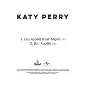 KATY PERRY - BON APPETIT / CD SINGLE PROMO / FRANCE 2017