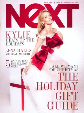 MAGAZINE GAY NEXT / KYLIE MINOGUE / USA 2015