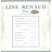 LINE RENAUD SINGS / 33 TOURS 25 CM USA