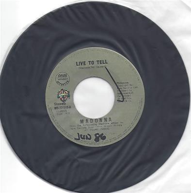 LIVE TO TELL / 45T 7 INCH PHILIPPINES