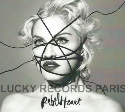 LIVING FOR LOVE CD MAXI REMIXES + REBEL HEART CD SAMPLER / PROMO FRANCE 2015