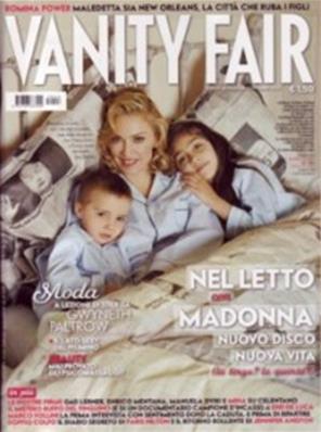 MAGAZINE VANITY FAIR / DECEMBRE 2005 / ITALIE