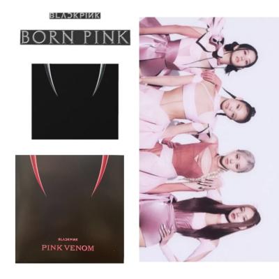 BLACKPINK - BORN PINK CD BOX - PINK VENOM CD PROMO - POSTER