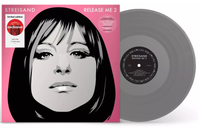 BARBRA STREISAND - RELEASE ME 2 LP (TARGET EXCLUSIVE, GRAY VINYL + 1 EXTRA SONG)