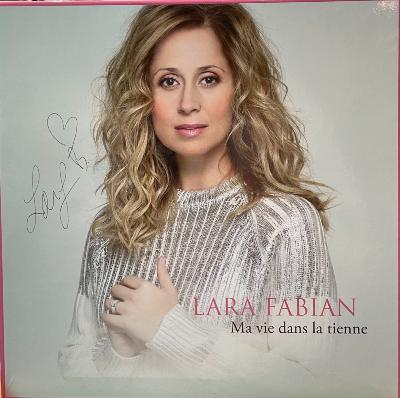 LARA FABIAN - COFFRET MA VIE DANS LA TIENNE  - DEDICACE