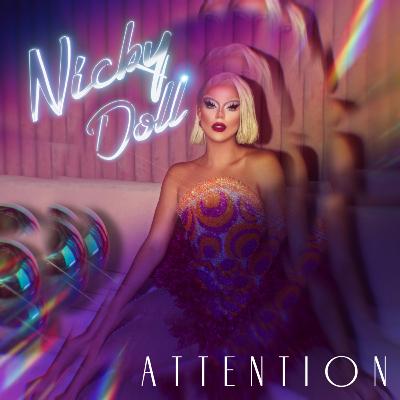 NICKY DOLL - ATTENTION 12'' MAXI 45 TOURS