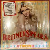 CIRCUS / BRITNEY SPEARS / LP 33 TOURS VINYLE COULEUR MARBRE OR & BLANC / URBAN OUTFITTERS USA 2019